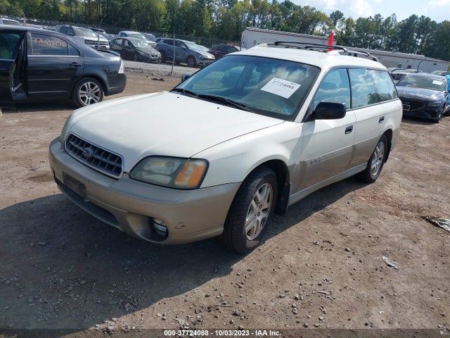 2004 SUBARU LEGACY WAGON OUTBACK VIN: 4S3BH675647635002