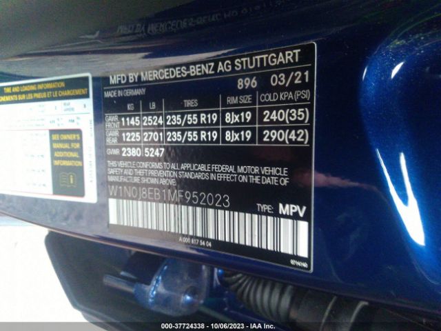 W1N0J8EB1MF952023 Mercedes-Benz Glc Glc 300