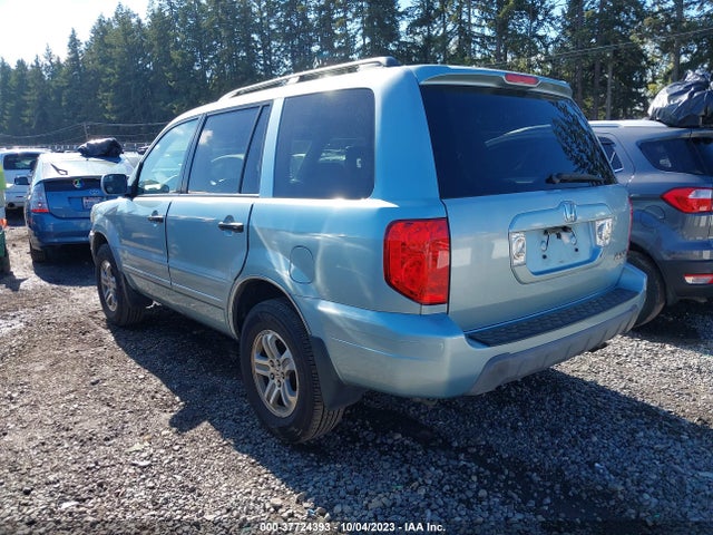 2003 HONDA PILOT EX VIN: 2HKYF18563H505782