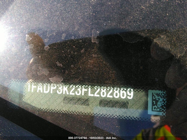 Ford FOCUS SE 2015 1FADP3K23FL282869 Image 9