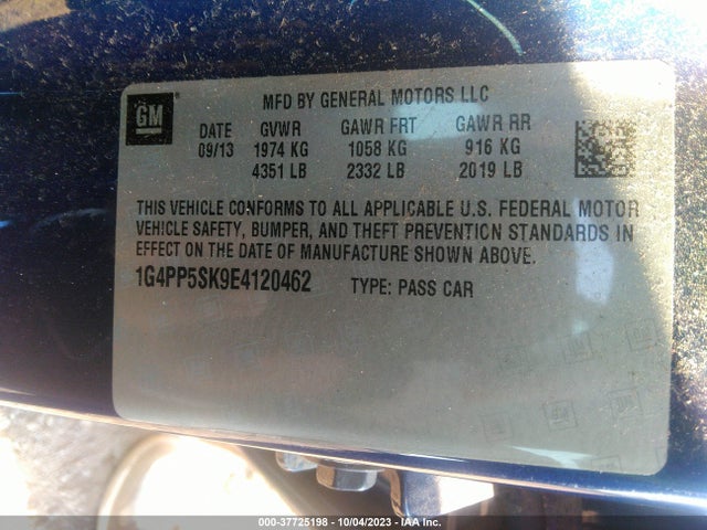 1G4PP5SK9E4120462 Buick Verano
