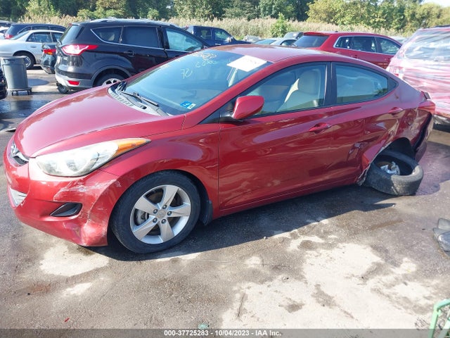 2013 HYUNDAI ELANTRA GLS PZEV VIN: 5NPDH4AE8DH369418