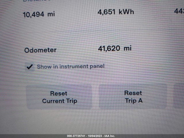 Tesla Model X P90d/75d/p100d 2016 5YJXCBE44GF000558 Image 7