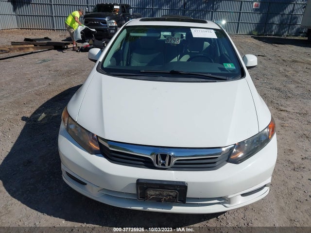 2012 HONDA CIVIC SDN EX VIN: 19XFB2F85CE322206