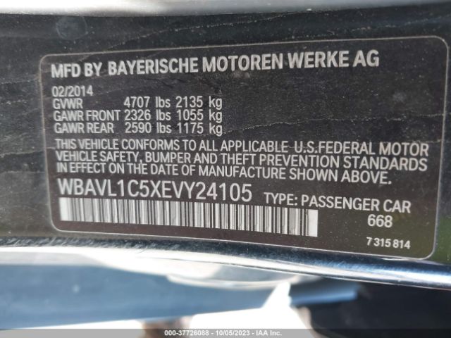 2014 BMW X1 WBAVL1C5XEVY24105 Photo 8