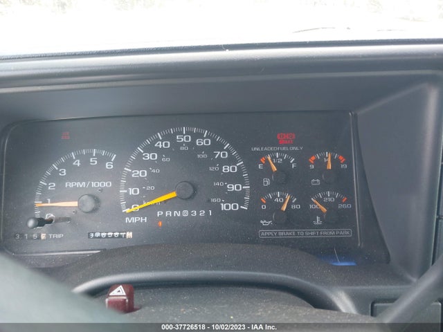1997 CHEVROLET C/K 1500 VIN: 2GCEC19M3V1139656