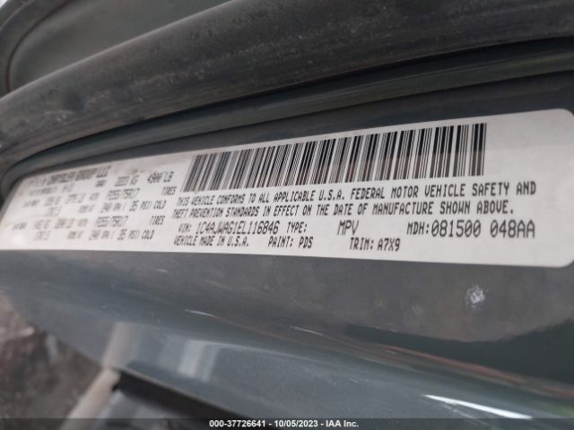 1C4AJWAG1EL116846 Jeep Wrangler Sport