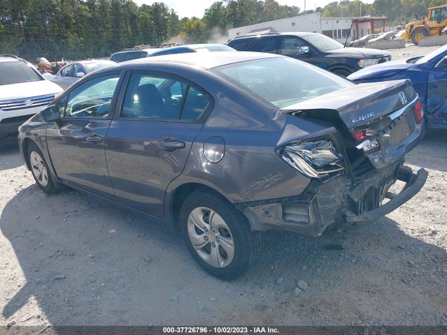 2015 HONDA CIVIC LX VIN: 19XFB2F50FE114597