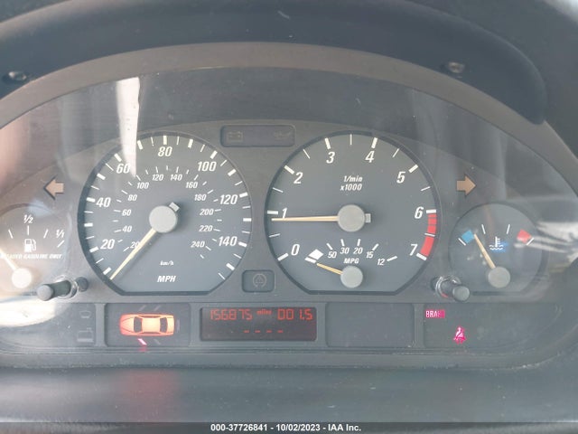 2000 Bmw 3 Series 328ci მანქანა იყიდება აუქციონზე, vin: WBABM534XYJP02757, აუქციონის ნომერი: 37726841