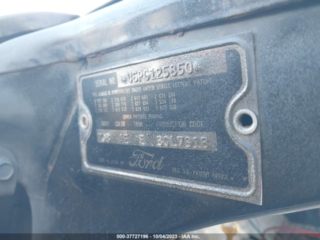 1956 FORD OTHER VIN: U6PG125850