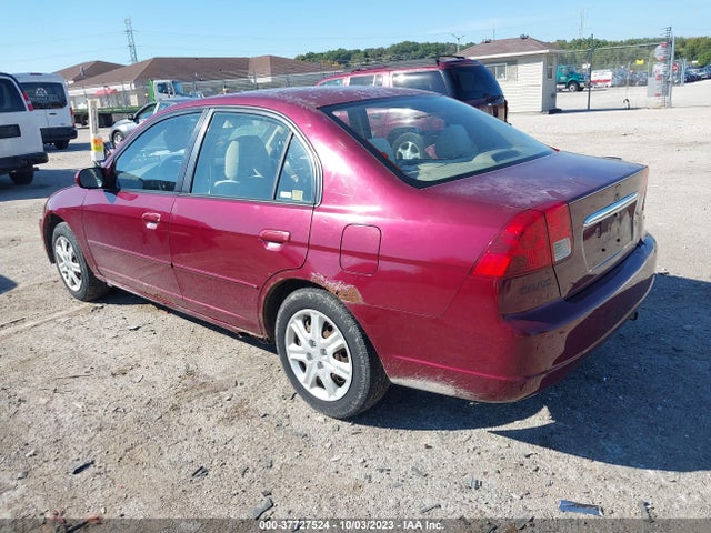 2003 HONDA CIVIC EX VIN: 2HGES267X3H584229