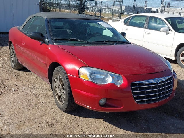 2004 CHRYSLER SEBRING LXI VIN: 1C3EL55R64N310829