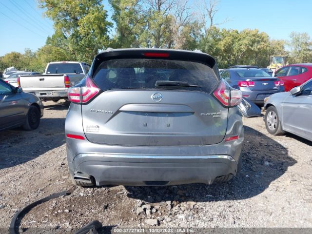 5N1AZ2MH6FN291956 Nissan Murano Platinum