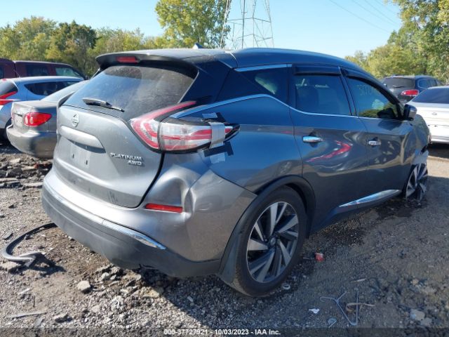 5N1AZ2MH6FN291956 Nissan Murano Platinum