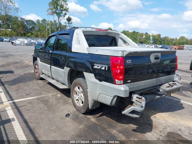 2002 CHEVROLET AVALANCHE VIN: 3GNEK13TX2G192254