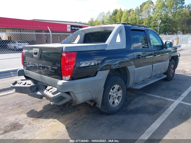 2002 CHEVROLET AVALANCHE VIN: 3GNEK13TX2G192254