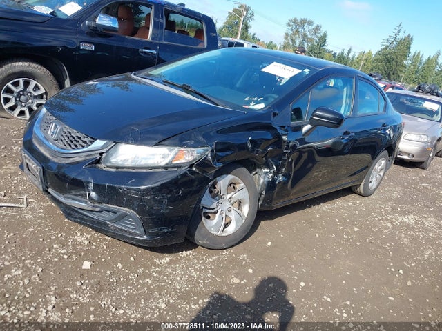 Honda Civic Sedan Lx 2014 19XFB2E5XEE025104 Image 2