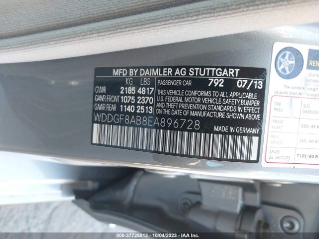WDDGF8AB8EA896728 Mercedes-Benz C-class C 300