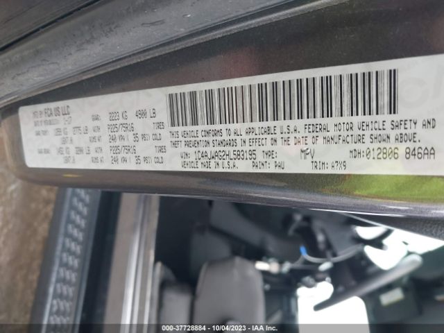 1C4AJWAG2HL583195 Jeep Wrangler Sport