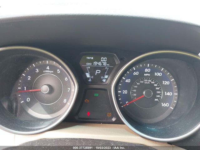 2013 HYUNDAI ELANTRA LIMITED VIN: 5NPDH4AE5DH207357