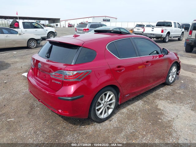2013 LEXUS CT 200H HYBRID VIN: JTHKD5BHXD2135122