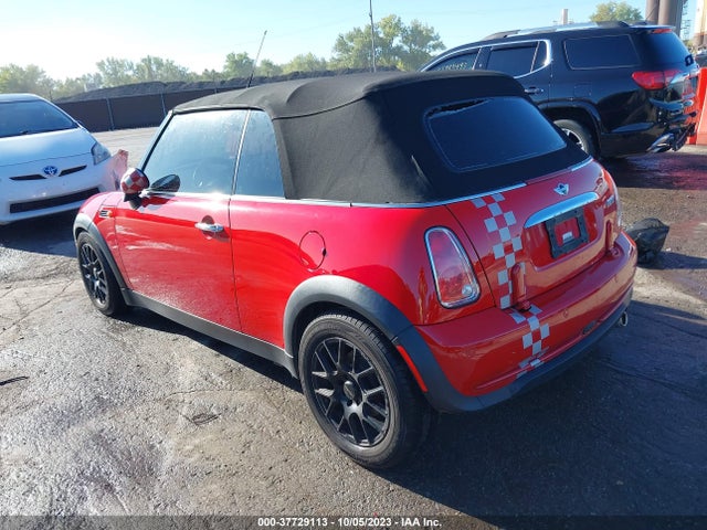 2008 MINI COOPER CONVERTIBLE WMWRF33588TG17946 Photo 2