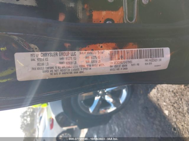 2C3CDXBG7EH279491 Dodge Charger Se