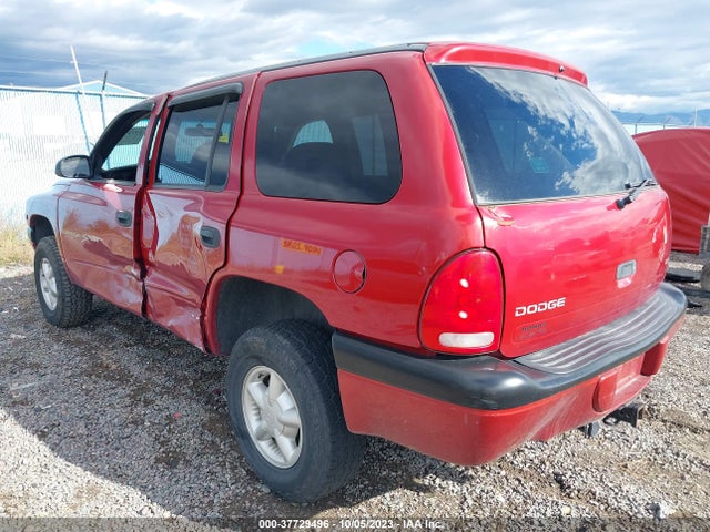 2000 DODGE DURANGO VIN: 1B4HS28N7YF122305