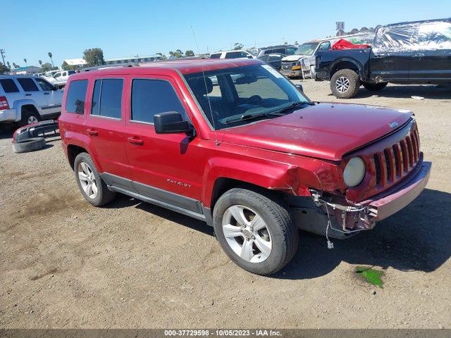 2013 JEEP PATRIOT LATITUDE VIN: 1C4NJPFB5DD178005