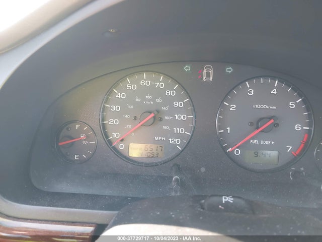 2002 SUBARU LEGACY WAGON OUTBACK W/ALL WEATHER PKG VIN: 4S3BH675026648718