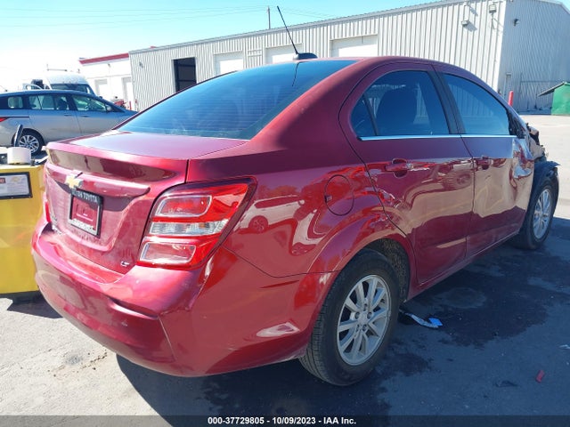 Chevrolet Sonic Lt Auto 2017 1G1JD5SHXH4166354 Image 4