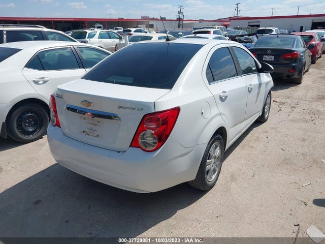 Chevrolet Sonic Lt Auto 2016 1G1JC5SH7G4167236 Image 4