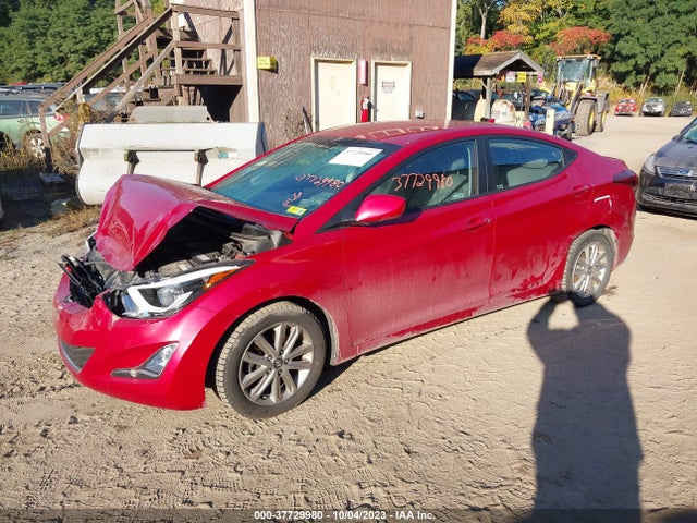 Hyundai ELANTRA SE 2014 KMHDH4AE4EU173897 Image 2