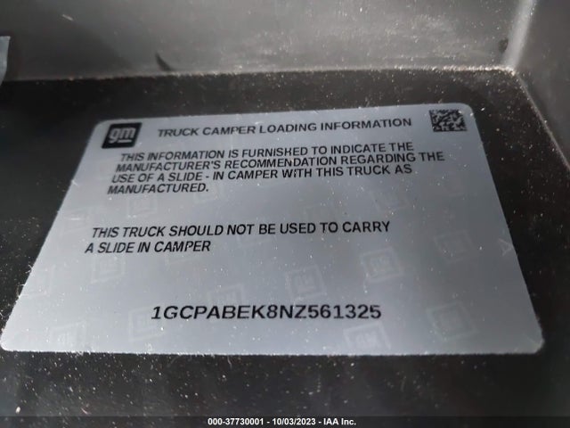 Chevrolet Silverado 1500 Custom 2022 1GCPABEK8NZ561325 Image 9