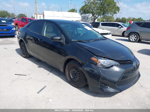 2018 TOYOTA COROLLA LE VIN: 2T1BURHE7JC095200
