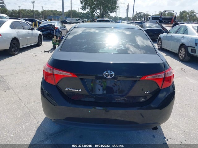 2018 TOYOTA COROLLA LE VIN: 2T1BURHE7JC095200