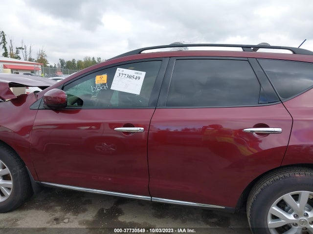 2011 NISSAN MURANO SL VIN: JN8AZ1MU1BW070186