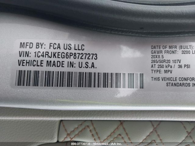 2023 JEEP GRAND CHEROKEE L 1C4RJKEG6P8727273 Photo 8