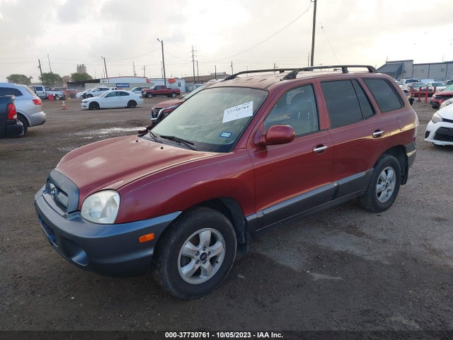 2005 HYUNDAI SANTA FE GLS/LX VIN: KM8SC13E75U952938