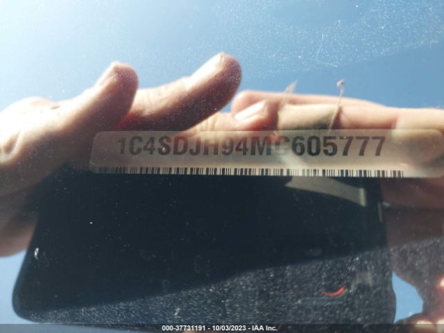 1C4SDJH94MC605777 Dodge Durango Srt Hellcat