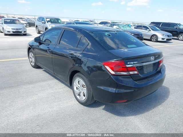 2013 HONDA CIVIC LX VIN: 2HGFB2F54DH591892