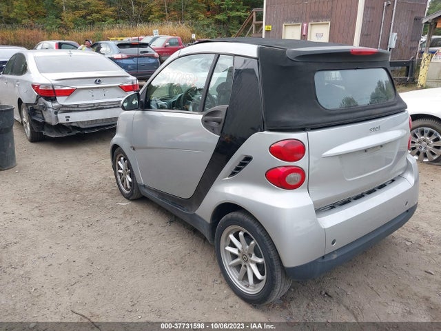 2008 SMART FORTWO PASSION VIN: WMEEK31X38K117201