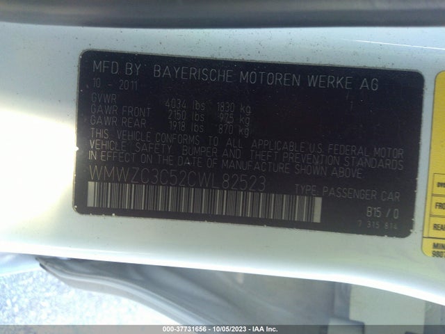 2012 MINI COOPER COUNTRYMAN WMWZC3C52CWL82523 Photo 8