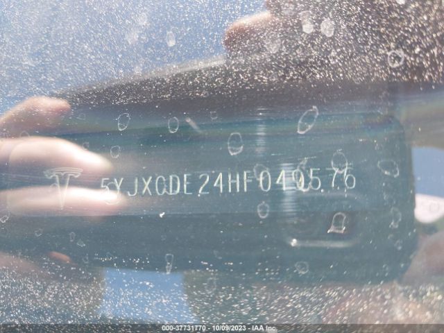 2017 TESLA MODEL X 5YJXCDE24HF049576 Photo 8