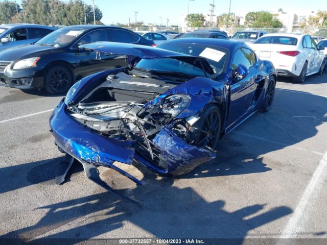 2021 PORSCHE 718 CAYMAN WP0AD2A88MS281452 Photo 1