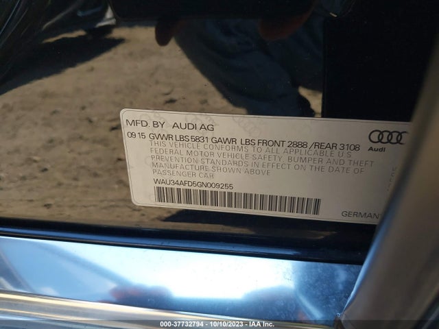 WAU34AFD5GN009255 Audi A8 L 3.0t