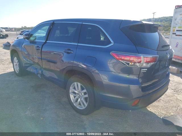 Toyota Highlander Le 2014 5TDBKRFH8ES069785 Image 3