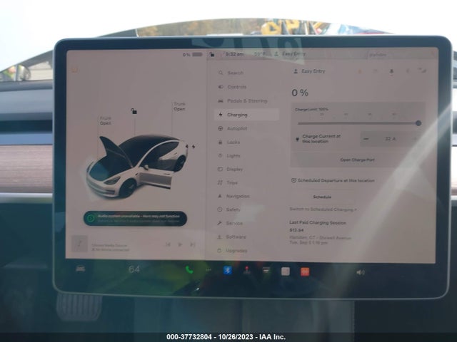 2023 TESLA MODEL 3 REAR-WHEEL DRIVE VIN: 5YJ3E1EA2PF552522