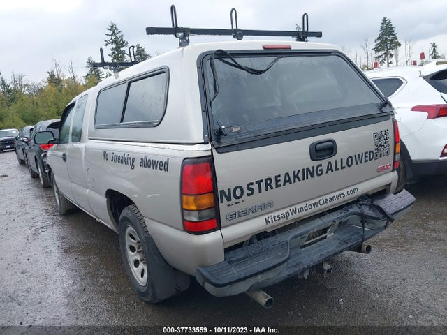 2005 GMC SIERRA 1500 WORK TRUCK VIN: 1GTEC19X75Z358234