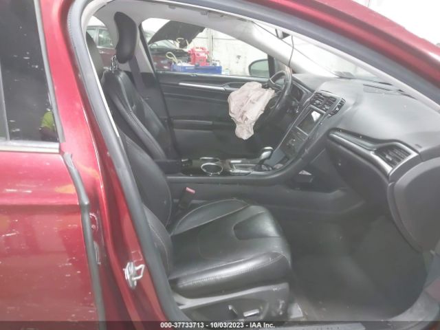 3FA6P0RU7ER100251 Ford Fusion Titanium Hybrid